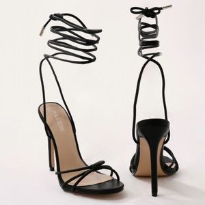 Public Desire Lace Up Heels